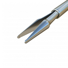 Fasspinzette mit Plattform, Titan/Edelstahl
