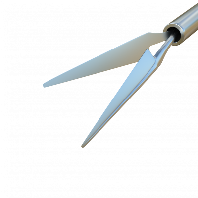 Scissors Straight, Titanium/ Stainless