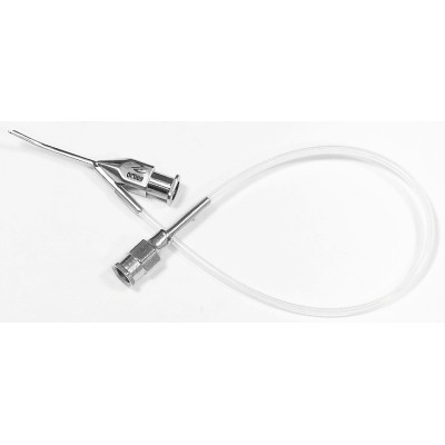 Simcoe Irrigating/ Aspirating Cannula, Stainless/ Silicone