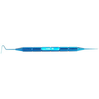IntraLASIK Spatula, Double- Ended, Titanium