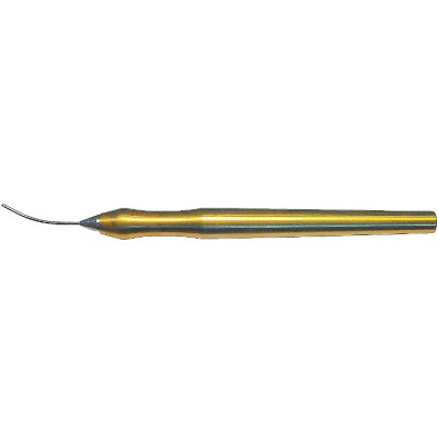 Aspiration Handpiece for Bimanual Technique, Titanium/ Stainless