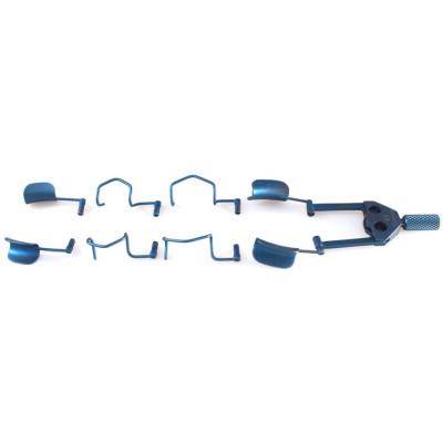 Universal Eye Speculum with Removable blades, Titanium