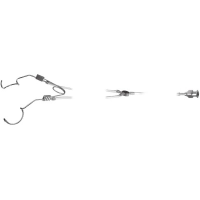 Aspiration Adjustable Eye Speculum, Stainless