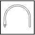 Sonde Worst Pigtail, Titan/ Edelstahl
