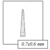 Needle Holder, Titanium